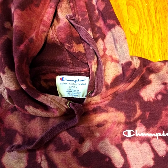 Champion tie dye hoodie, men's s - Picture 2 of 3